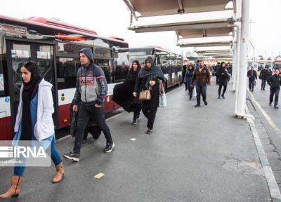 خبرنگاران لغو طرح ترافیک در تهران مسافران اتوبوس را کم نکرد