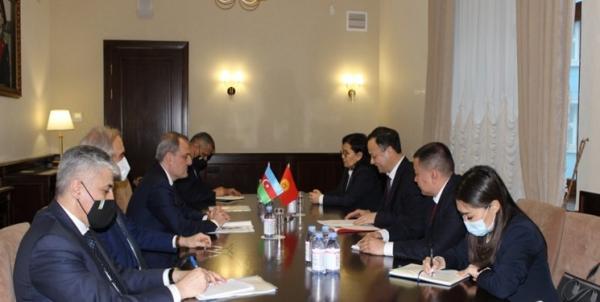 سفر وزیر امور خارجه جمهوری قرقیزستان به آذربایجان