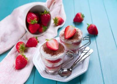 طرز تهیه دنت توت فرنگی خانگی در 30 دقیقه با طعم بازاری